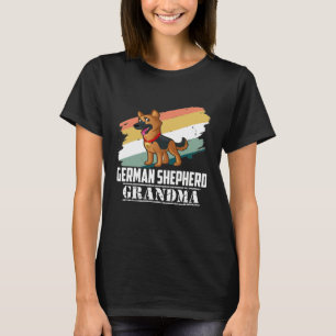 GSD119 - German Shepherd Grandma T-Shirt