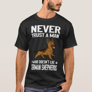 GSD131 - Never Trust A Man Who Doesn't Like German T-Shirt