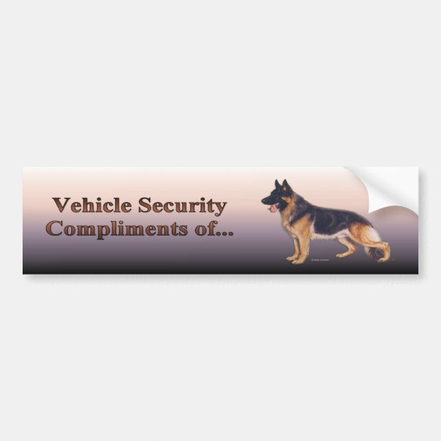 gsd_bumpersticker bumper sticker (Front)