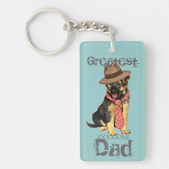 GSD Dad Key Ring (Front)