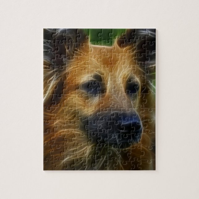 GSD German Shepherd pic Jigsaw Puzzle (Vertical)