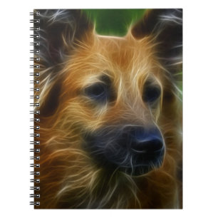 GSD German Shepherd pic Notebook