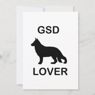 GSD Lover Invitation