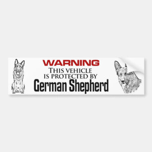 GSD protection - Bumper Sticker