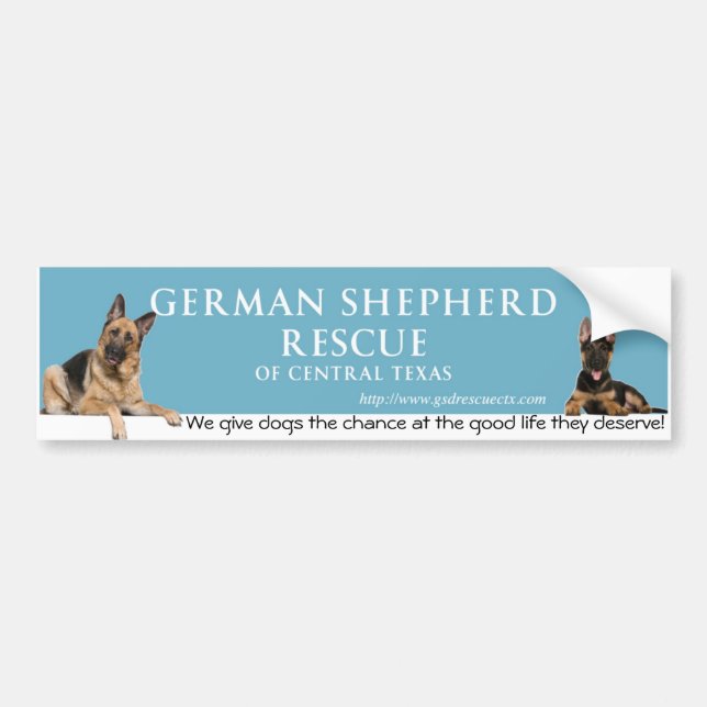 GSDrescueCTX Bumper Sticker (Front)
