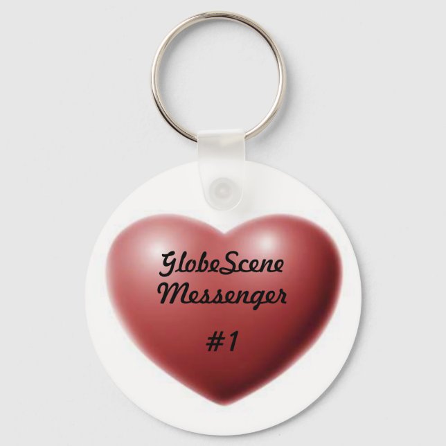 GSM Hearts Key Ring (Front)
