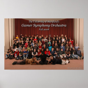 GSO Fall '08 Group Photo (Silly) Poster