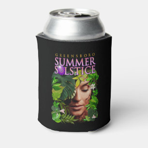 GSO Summer Solstice Festival 2022 Black Souvenir Can Cooler