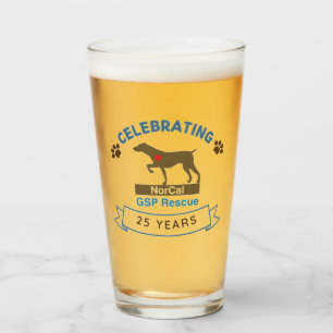GSP 25th Anniversary American Pint Glass
