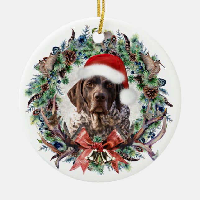 Gsp Christmas Ceramic Tree Decoration (Front)