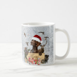 Gsp ,Dog christmas      Coffee Mug