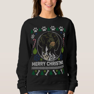 GSP German Shorthaired Pointer Merry Christmas Ugl Sweatshirt