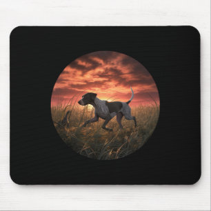 Gsp Hunter German Shorthaired Pointer Gsp Hunting Mouse Mat