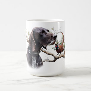 GSP Hunting Art – Precision, Passion, and Pheasant Coffee Mug