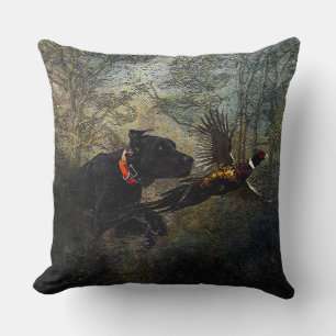 GSP , Hunting pheasant Cushion