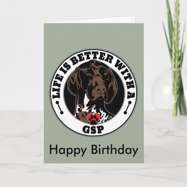 GSP Personalised Life Is Better With A GSP Card (Front)