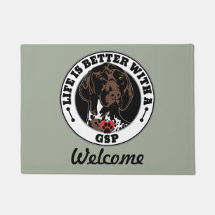 GSP Personalised Life Is Better With A GSP Doormat