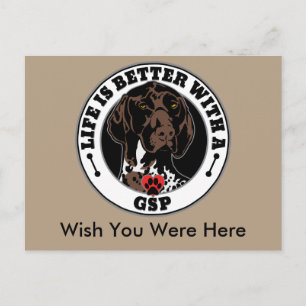 GSP Personalised Life Is Better With A GSP Postcard