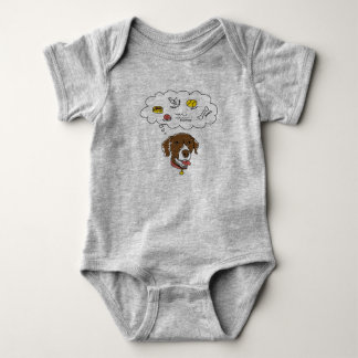 GSP Thoughts Baby Jersey Bodysuit