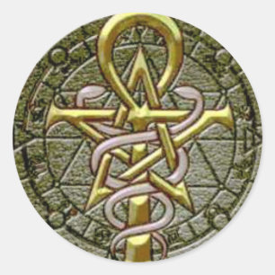 GSW Round Logo Stickers