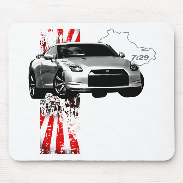 GT-R 7:29 MOUSE MAT (Front)