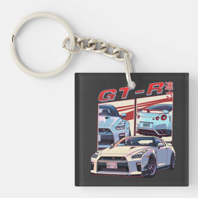 GT-R STREET LEGEND KEY RING (Front)