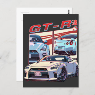 GT-R STREET LEGEND POSTCARD