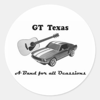 GT Texas Stickers