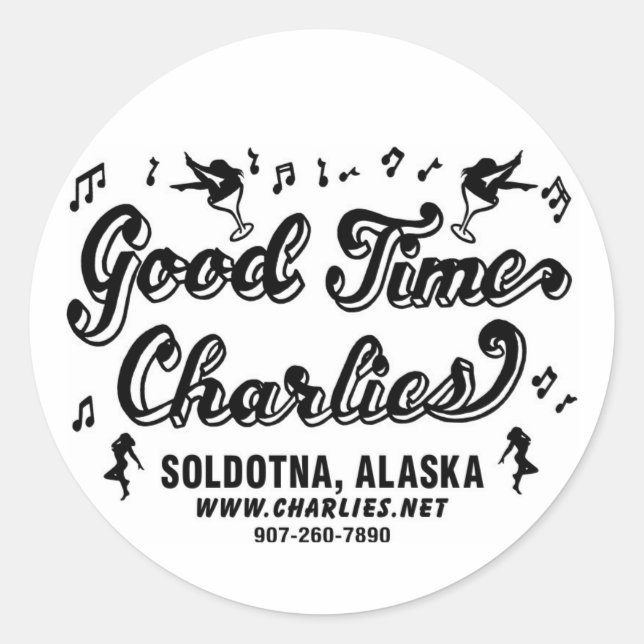 GTC Round Sticker (Front)