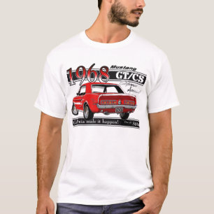 GTCS 1968 Mustang - double sided T-Shirt