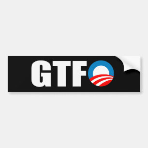 GTFO BUMPER STICKER