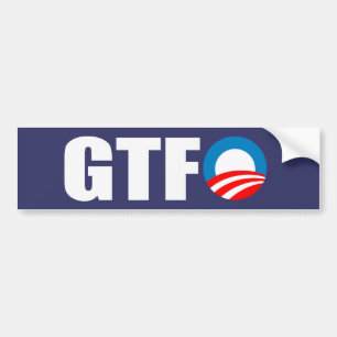 GTFO BUMPER STICKER