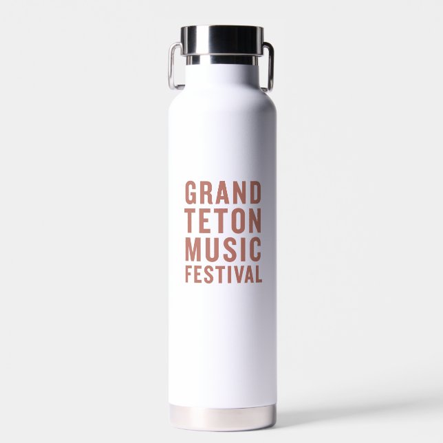 GTMF Insulated Water Bottle Terracotta (Front)