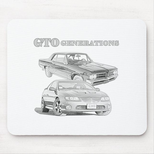 GTO Generations Mouse Mat (Front)