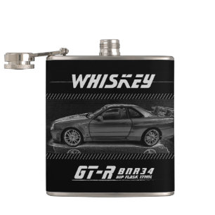 GTR BNR34 HIP FLASK