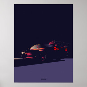 GTR R34 POSTER