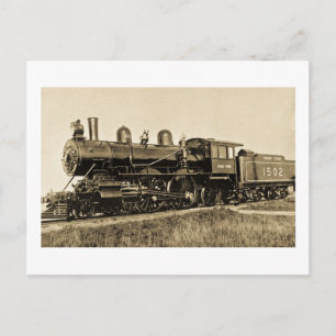 GTW #1502  Baldwin Built 1901 Postcard