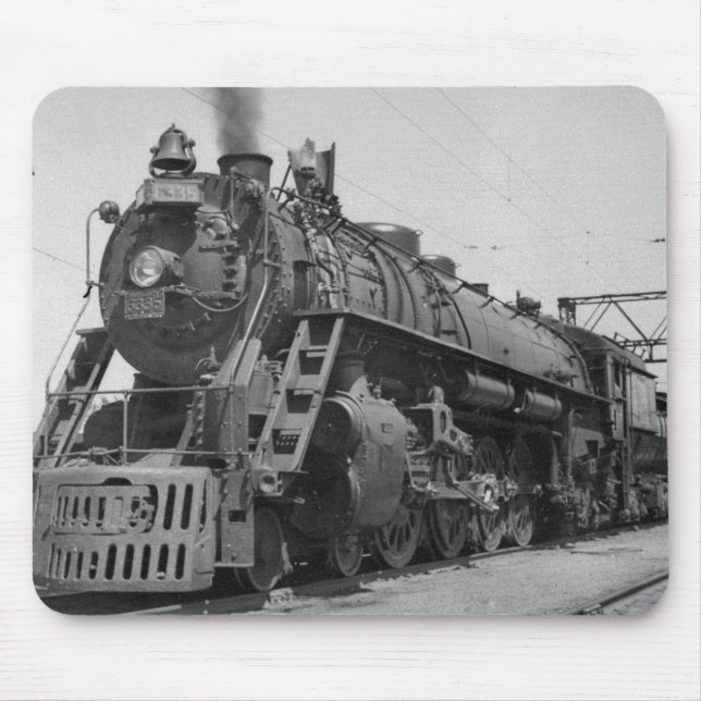 GTW Steam Engine #6335 Train #17 Mouse Mat (Front)