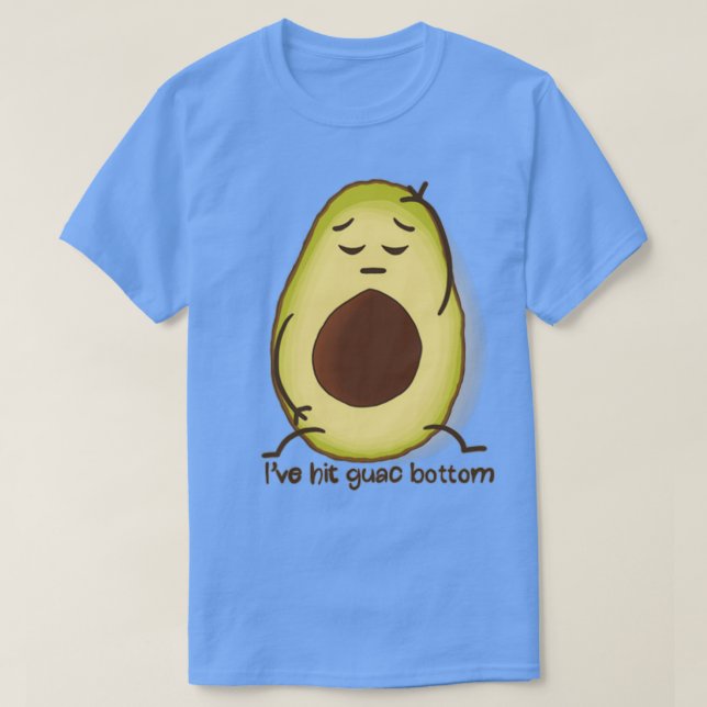 Guac Bottom T-Shirt (Design Front)
