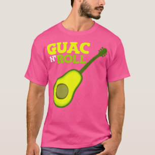 Guac n Roll Avocado Rock Music Rocker festival  T-Shirt