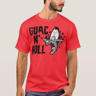 Guac N Roll, Holy Guacamole, Funny Avocado For Men T-Shirt