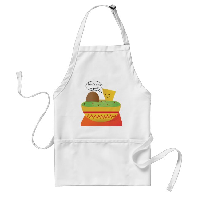 Guac Party Standard Apron (Front)
