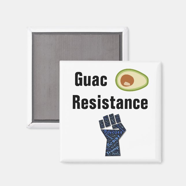 Guac Resistance Magnet (Front/Back)