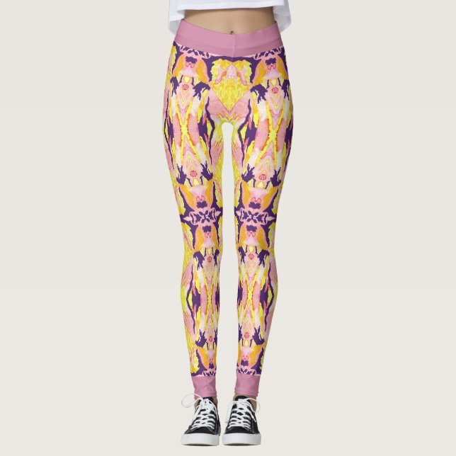 Guacamaya Leggings dark (Front)