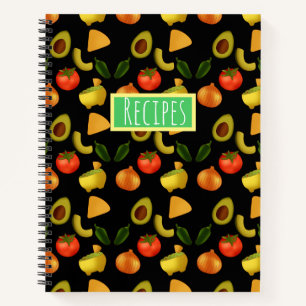 Guacamole And Tortilla Chips Notebook