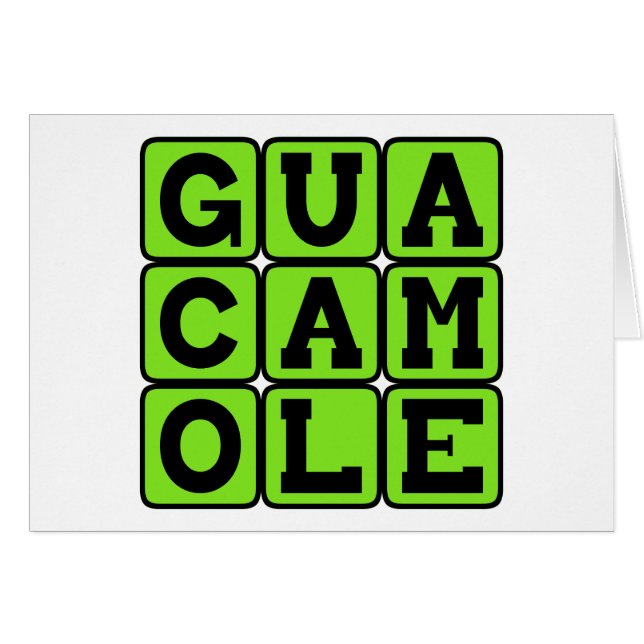 Guacamole, Avocado Dip (Front Horizontal)