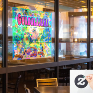 Guadalajara Epoch Hour Window Cling