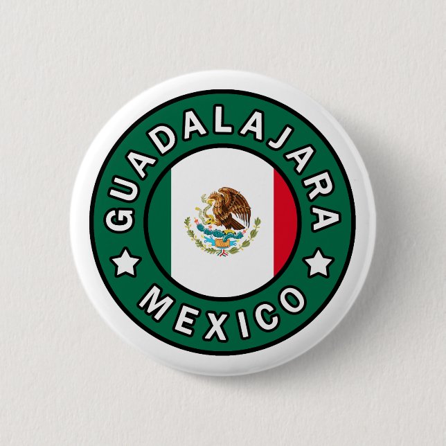 Guadalajara Mexico 6 Cm Round Badge (Front)