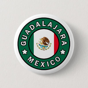 Guadalajara Mexico 6 Cm Round Badge