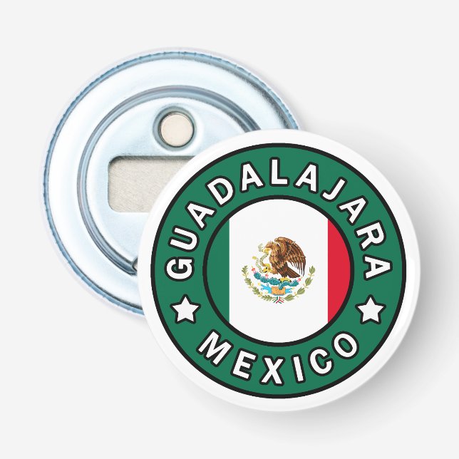Guadalajara Mexico Bottle Opener (Front)